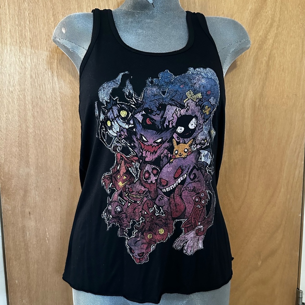 Women’s/Junior’s Pokémon ghosts tank top